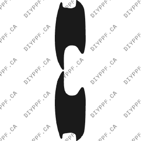 Door Handles 2002-2002 Mercedes-Benz CLK 02-02 2D Cpe PPF