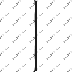 Bumper, Top Center 2003-2003 Mercedes-Benz CLK 03-03 2D Conv PPF