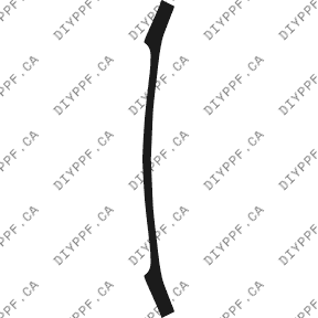 Bumper, Bottom 2003-2003 Mercedes-Benz CLK 03-03 2D Conv PPF