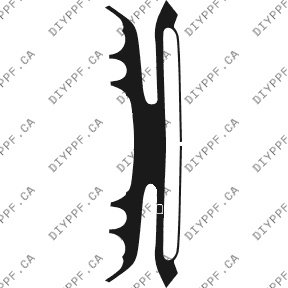 Bumper, Top 2002-2006 Mercedes-Benz E Class 06-02 4D SW PPF