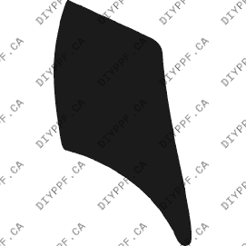 Bumper, Top Left 2002-2006 Mercedes-Benz E Class 06-02 4D SW PPF