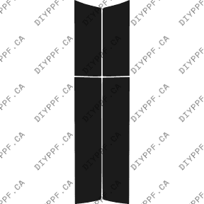 Door Panels, L&R 2002-2005 Mercedes-Benz ML Class 05-02 4D SUV PPF