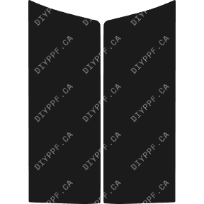 Door Panels Rear, L&R 2002-2005 Mercedes-Benz ML Class 05-02 4D SUV PPF