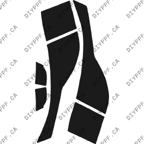 Splash 2002-2005 Mercedes-Benz ML Class 05-02 4D SUV PPF