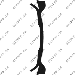 Bumper, Top 2002-2005 Mercedes-Benz ML Class 05-02 4D SUV PPF