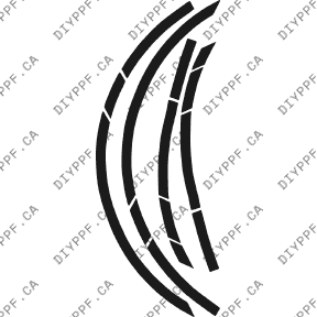 Wheel Lip Rear, L&R 2002-2002 Mercedes-Benz S Class 02-02 4D Sdn PPF