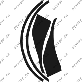 Wheel Lip/splash Rear, L&R 2002-2003 Mercedes-Benz SLK AMG 03-02 2D Conv PPF