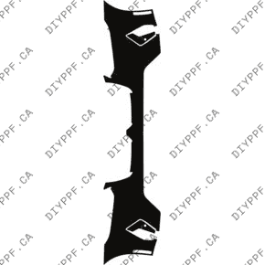 Front Bumper, w/ 2 Sensors 2022-2024 BMW X4 24-22 4D SUV PPF