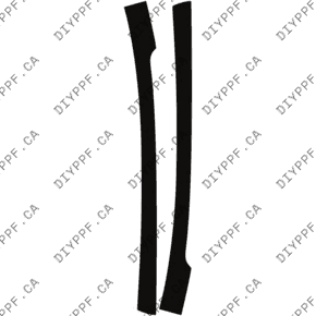 A Pillar 2022-2023 Volvo XC60 Inscription/Ultimate/Bright 23-22 4D SUV PPF