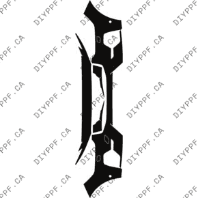 Front Bumper, Washers w/ 2 Sensors 2022-2023 Volvo XC60 Inscription/Ultimate/Bright 23-22 4D SUV PPF