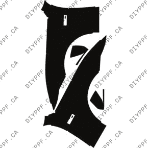 Fenders/Mirrors w/ Badge L & R Full 2024-2024 Ford Mustang GT/GT Premium 24-24 2D Cpe PPF