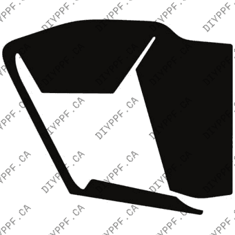 Grille, Middle Left 2024-2024 Ford Mustang GT/GT Premium 24-24 2D Cpe PPF