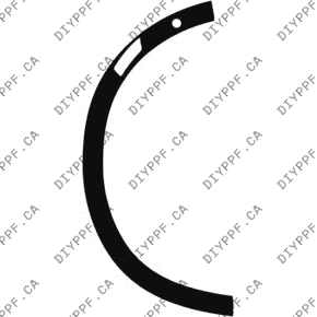 Wheel, Flare Front, Full Right w/ 1 Sensor 2024-2024 Ford Ranger XLT/Lariat 24-24 Crew P/U PPF