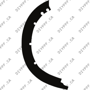 Wheel, Rear Flare, Full Left 2024-2024 Ford Ranger XLT/Lariat 24-24 Crew P/U PPF