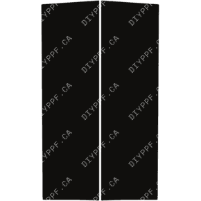 Door Panels Rear, L&R 2021-2023 Ford F150 Tremor 23-21 Crew P/U PPF