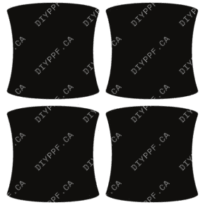 Door Handles 2022-2023 Volvo XC60 Inscription/Ultimate/Bright w/ flares 23-22 4D SUV PPF