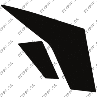 Fender, Left 2022-2023 Volvo XC60 Inscription/Ultimate/Bright w/ flares 23-22 4D SUV PPF