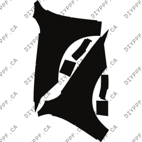 Fenders/Mirrors Full, Left & Right 2022-2023 Volvo XC60 R-Design/Plus/Dark 23-22 4D SUV PPF