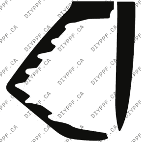 Bumper, Right Fog 2022-2023 Volvo XC60 R-Design/Plus/Dark 23-22 4D SUV PPF