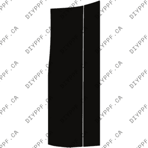 Door, Rear Panel Right 2022-2023 Volvo XC60 R-Design/Plus/Dark 23-22 4D SUV PPF