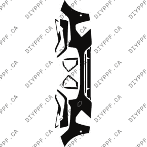 Front Bumper, w/ 2 Sensors 2022-2023 Volvo XC60 R-Design/Plus/Dark 23-22 4D SUV PPF