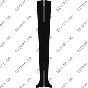 Door Panels Front, L&R 2022-2024 Acura RDX 24-22 4D SUV PPF