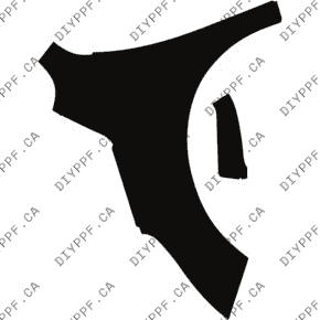 Fenders/Mirrors Full, Left 2022-2024 Acura RDX 24-22 4D SUV PPF