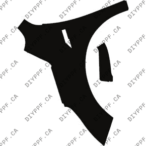 Fender/Mirror w/ Badge, Left Full 2022-2024 Acura RDX 24-22 4D SUV PPF