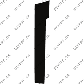 Door, Rear Panel Right 2022-2024 Acura RDX 24-22 4D SUV PPF