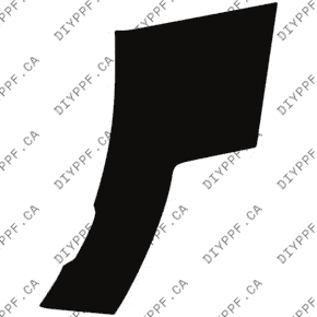 Wheel, Rear Splash Right 2022-2024 Acura RDX 24-22 4D SUV PPF