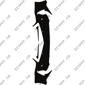 Front Bumper, w/ 4 Sensors 2022-2024 Acura RDX 24-22 4D SUV PPF
