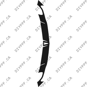 Grille(s) 2003-2006 Pontiac Aztek 06-03 4D SUV PPF