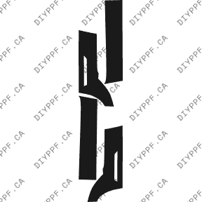 Door Panels, L&R 2003-2006 Pontiac Aztek 06-03 4D SUV PPF