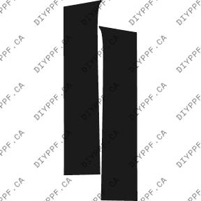 Door Panels Front, L&R 2003-2006 Pontiac Aztek 06-03 4D SUV PPF