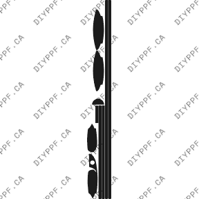 Appearance A 2003-2005 Pontiac Bonneville SE 05-03 4D Sdn PPF