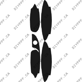 Door Handles 2003-2005 Pontiac Bonneville SE 05-03 4D Sdn PPF