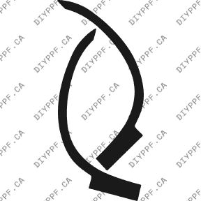 Wheel Lip/Splash Front, L&R 2003-2005 Pontiac Bonneville SE 05-03 4D Sdn PPF