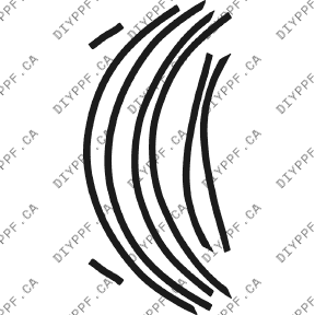 Wheel Lips 2000-2002 Porsche Boxster 02-00 2D Conv PPF