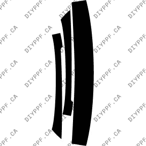 Roof & A Pillar 2022-2025 Porsche Macan Base/T/S 25-22 4D SUV PPF