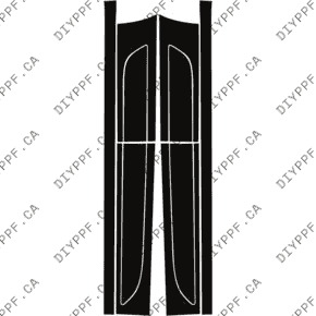 Rockers 2022-2025 Porsche Macan Base/T/S 25-22 4D SUV PPF