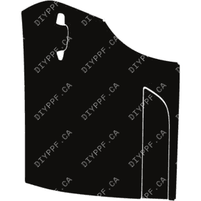 Door, Full Rear Left 2022-2025 Porsche Macan Base/T/S 25-22 4D SUV PPF