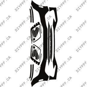 Front Bumper 2022-2024 Volkswagen Tiguan SE R-Line Black/SEL R-Line 24-22 4D SUV PPF