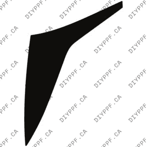 Fender, Left 2022-2024 Volkswagen Tiguan SE R-Line Black/SEL R-Line 24-22 4D SUV PPF