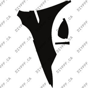 Fenders/Mirrors Full, Left 2022-2024 Volkswagen Tiguan SE R-Line Black/SEL R-Line 24-22 4D SUV PPF