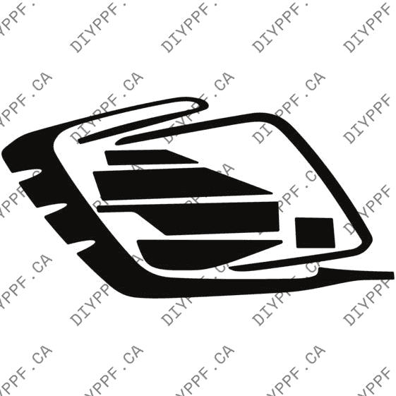 Bumper, Left Fog 2022-2024 Volkswagen Tiguan SE R-Line Black/SEL R-Line 24-22 4D SUV PPF