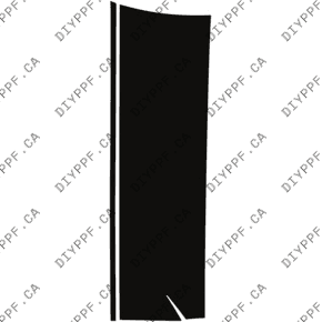 Door, Rear Panel Left 2022-2024 Volkswagen Tiguan SE R-Line Black/SEL R-Line 24-22 4D SUV PPF