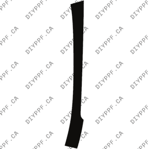 Door, A Pillar Left 2022-2024 Volkswagen Tiguan SE R-Line Black/SEL R-Line 24-22 4D SUV PPF