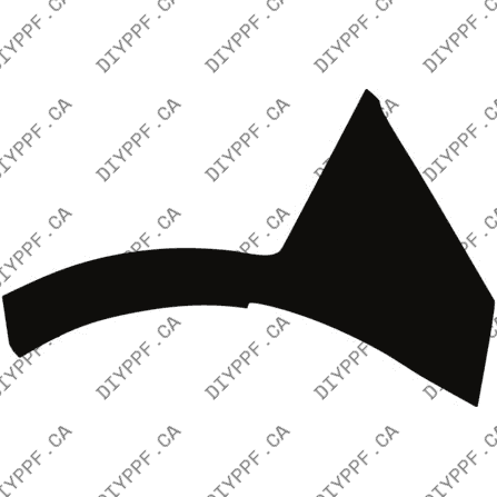 Wheel, Rear Splash Left 2023-2025 Chevrolet Corvette Z06 1LZ/2LZ/3LZ 25-23 2D Cpe PPF