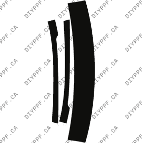 Roof & A Pillar 2022-2023 Volvo XC60 Momentum/Core 23-22 4D SUV PPF