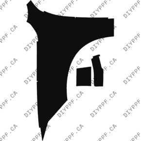 Fenders/Mirrors Full, Left 2022-2023 Volvo XC60 Momentum/Core 23-22 4D SUV PPF